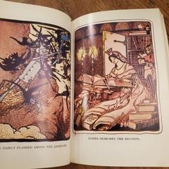 1961 Marvelous Land of Oz With 16 Color Plates! L. Frank Baum Vintage Paperback