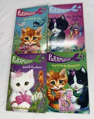 Lot of 4 Purrmaids Books Set by Sudipta Bardhan-Quallen #1-4