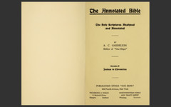 The Annotated Bible by A.C. Gaebelein – All 9 Volumes (1913-21) E-Book Set on CD