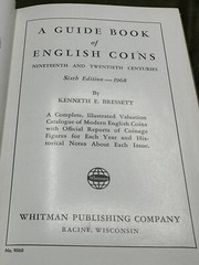 1968 A Guide Book of English Coins by Kenneth Bressett Hardcover – Sixth Edition