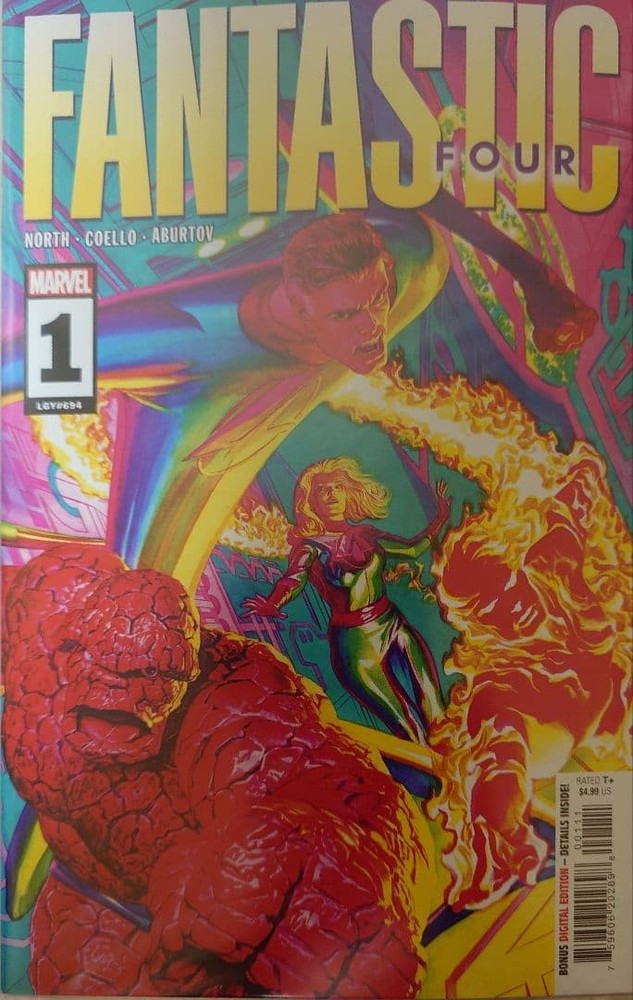 American comic Marvel Fantastic Four Silver Surfer #PGB64G