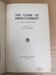 The Crime of Imprisonment George Bernard Shaw 1946 Illustrated William Gropper