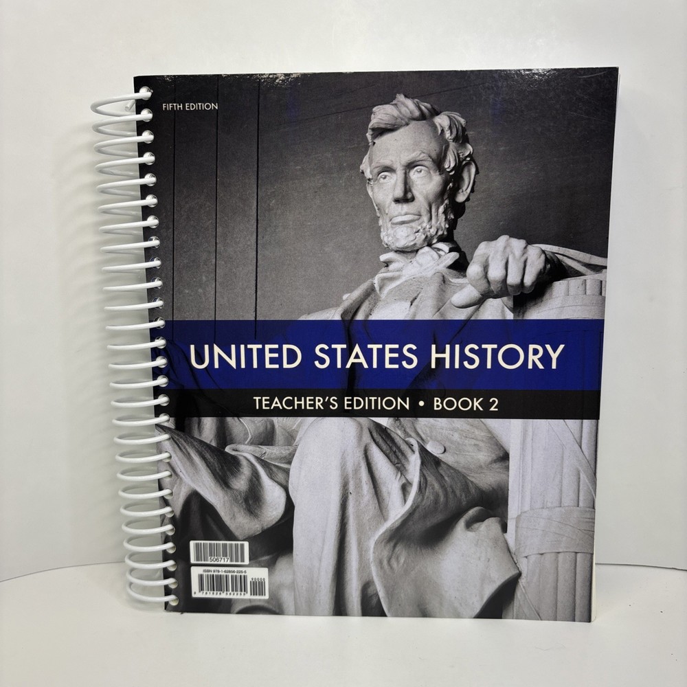 BJU United States History (5th ed) Teacher’s Edition Book 2