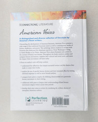 AMERICAN VOICES (Connections) Literature. Hardcover 2021