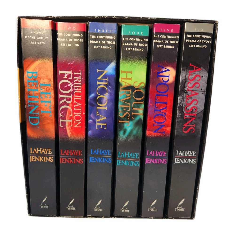The Left Behind Book Series Lot 1-6 by Tim LaHaye & Jerry B Jenkins Vintage PB