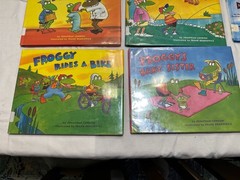 Froggy Books Ex-Lib Jonathan London Kids Picture Teacher Homeschool Reading HC
