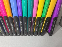 20 Agatha Christie Hercule Poirot & Marple Mystery HC Books Black Dog VG+ Cond