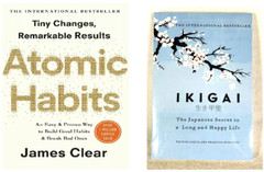 2 book Atomic Habits by James Clear + IKIGAI by hactor (Paperback) free shipping