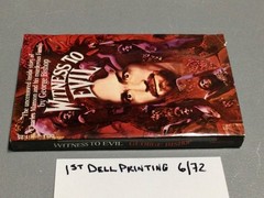 Witness To Evil George Bishop Pocketbook PB Dell 1972 Charles Manson Family
