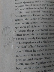 David Macey – Frantz Fanon – A Biography – Picador First Paperback Edition 2002