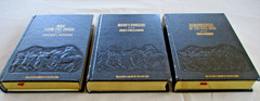 Time Life COLLECTOR’S LIBRARY OF THE CIVIL WAR 3 Volume HC Set LEATHER Nice!