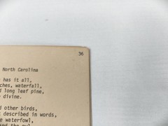 Vintage 1985 Calm Streams Elizabeth Braswell Poetry North Carolina Chapbook