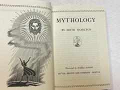 Mythology Edith Hamilton First Edition Hardcover 1942 Dust Jacket Little, Brown