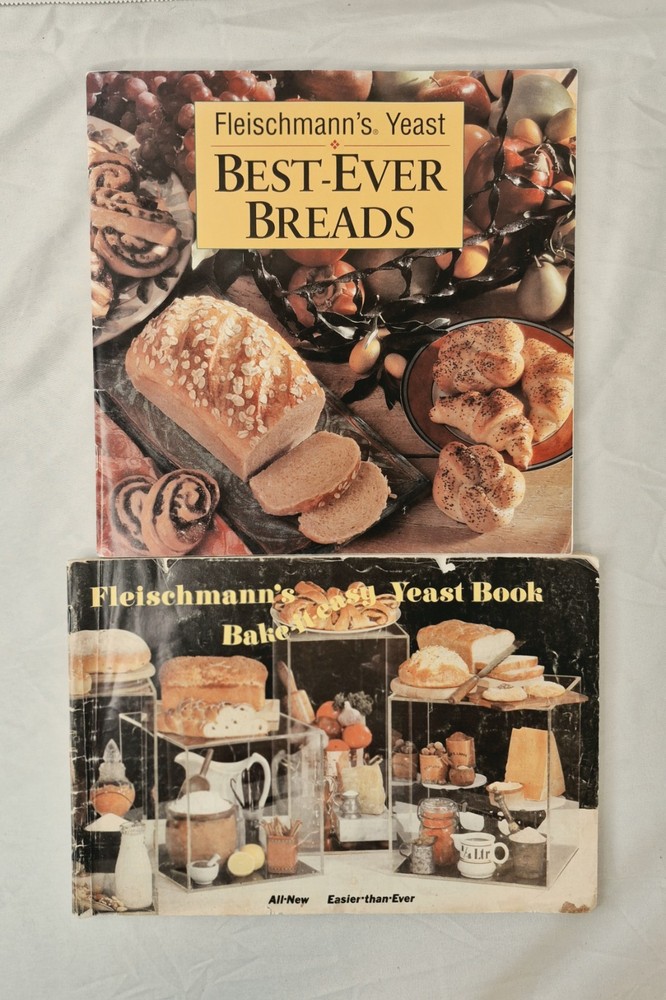 Fleischmann’s 1970s Bake it Easy Yeast AND Best Ever Breads Yeast Book