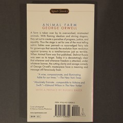 George Orwell Animal Farm 75th Anniversary Edition Signet Classics Paperback