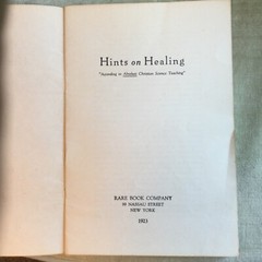 Hints On Healing
