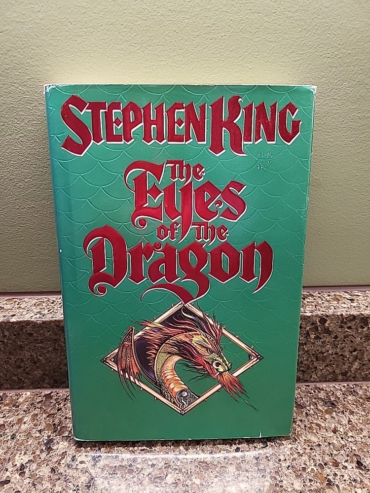 The Eyes Of The Dragon Stephen King First Edition First Print 1987 HCDJ