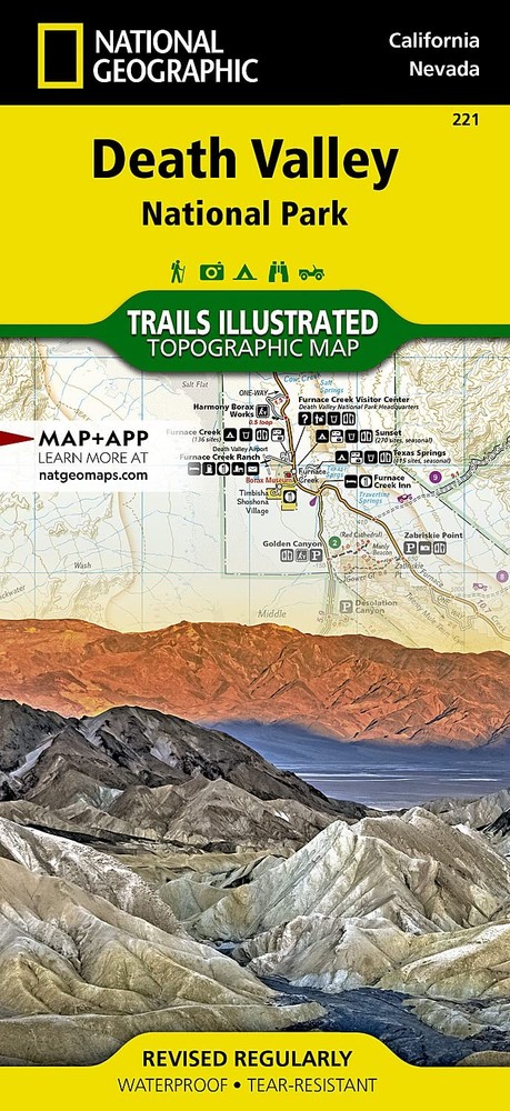 Death Valley National Park Map (National Geographic Trails Illustrated Map, …