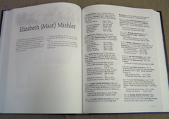 Descendants of Abraham & Anna (Beachy) Mast Amish Family History Genealogy Book