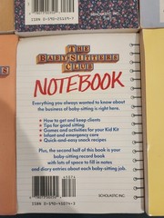 The Baby-Sitters Club Books #1-5, 7-9, Notebook & BSC by Ann M. Martin Paperback