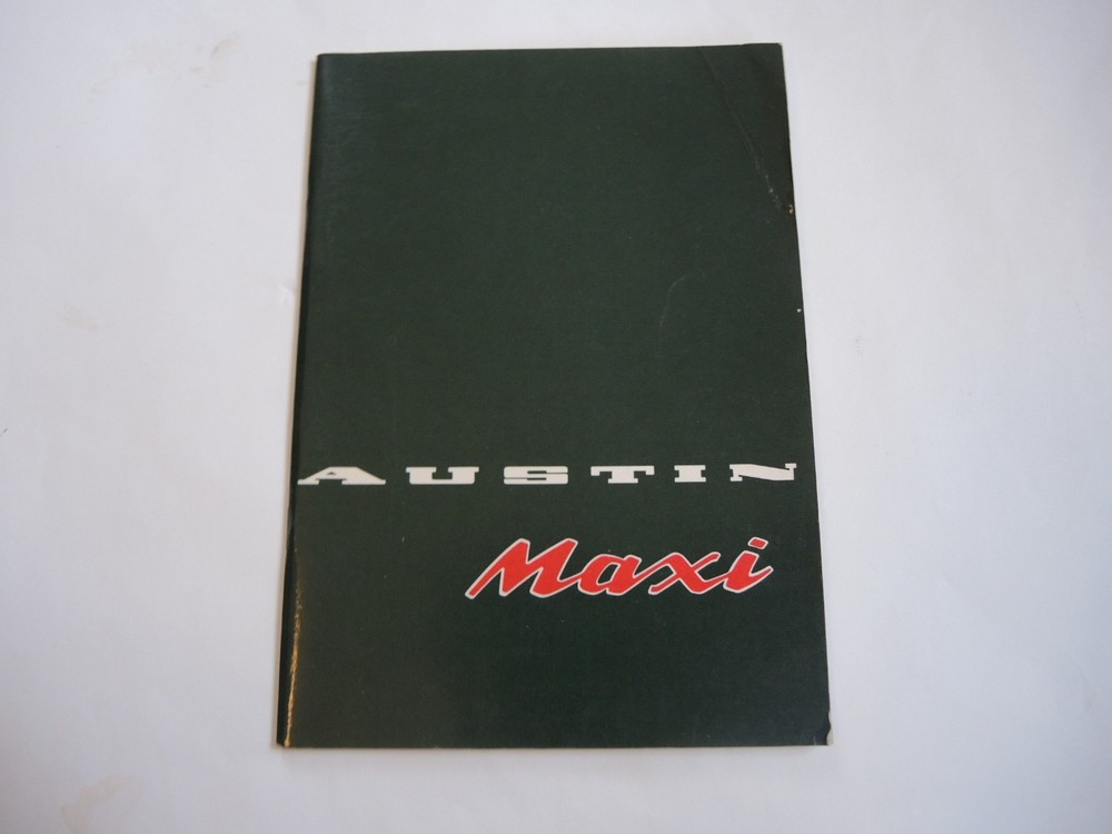 Betriebsanleitung Austin Maxi British Leyland aus 1970 deutsch – RAR