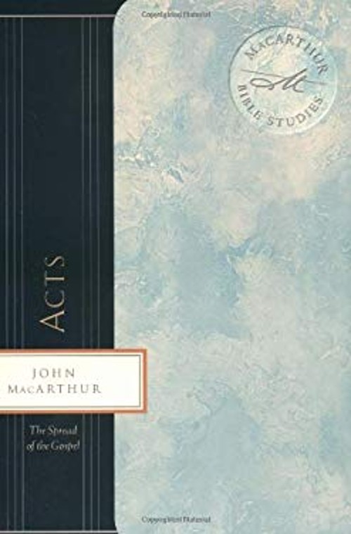 Acts Paperback John F. MacArthur