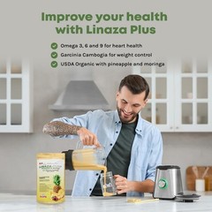 Liz A. Linaza Plus 16oz – Delightful Pineapple & Moringa for Health Support