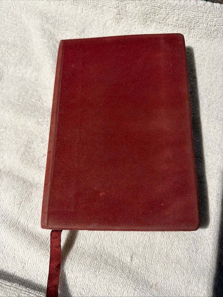 Holy Bible Red Letter Verse Reference Concordance Holman Company Ref Jewel Ed