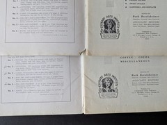 Lot of 10 Cookbook Pamphlets Vintage 1930s – 1960s * Culinary Arts Mystery Chef