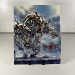 The Art of God of War 2 PlayStation 2 Art Game Book Kratos Brady Games RARE