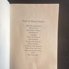Square Fish Tuck Everlasting by Natalie Babbitt Paperback Immortality Family