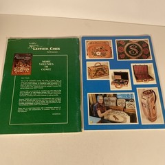 Al Stohlman LEATHERCRAFT Lot of 6 – The Art Of Leather Cases, Hand Sewing, Buck