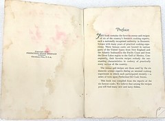 Favorite Menus & Recies of Six Famous Cooks Book 1928 61 Pages