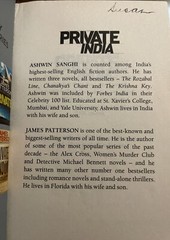 Ashwin Sanghi & James Patterso. Private India