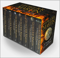Game of Thrones : A Song of Ice and Fire 7 Books Box Set By George R R Martin ..