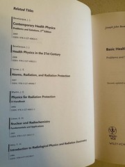Basic Health Physics Bevelacqua 2009 2nd Ed Problems & Solutions Wiley-VCH