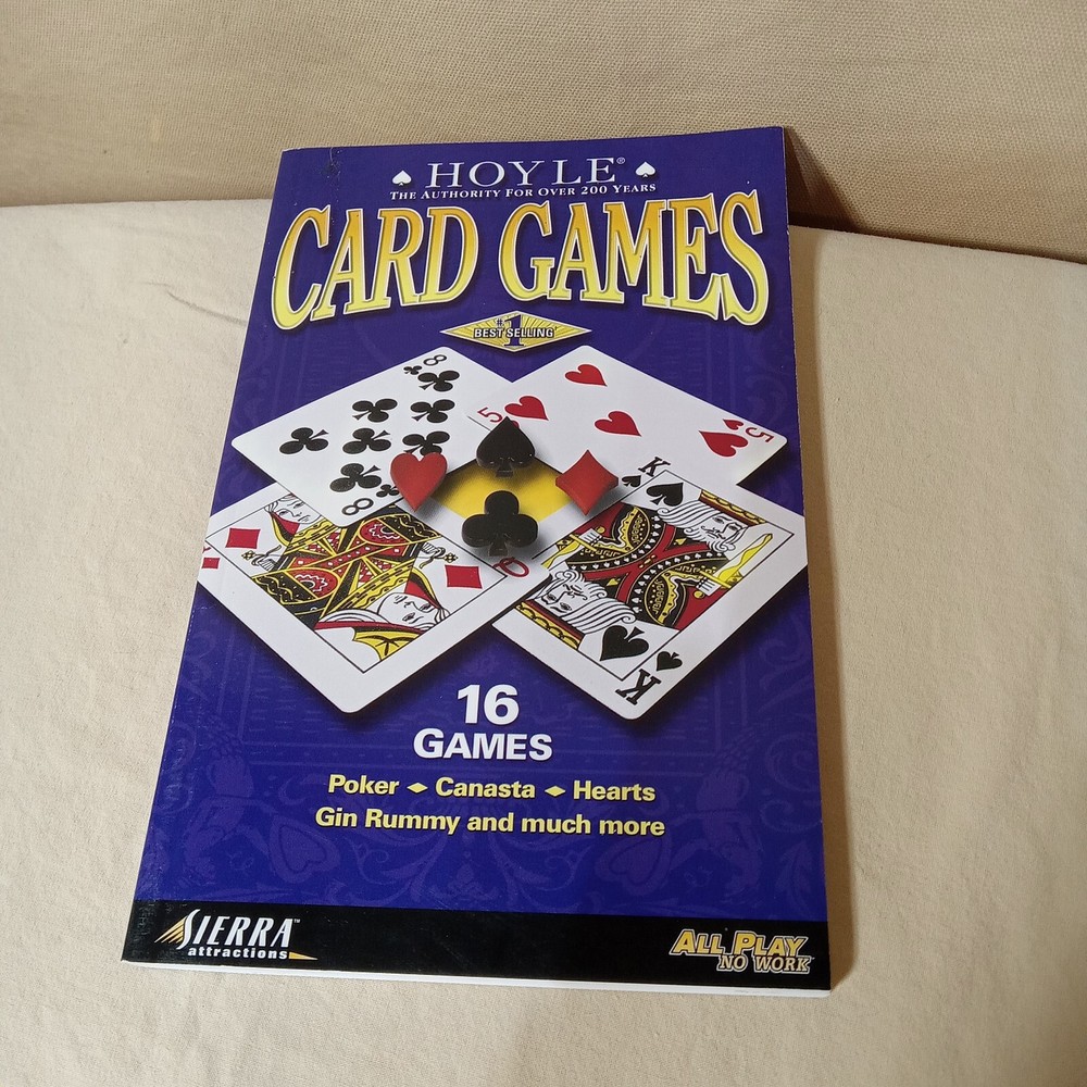Hoyle Card Games 16 Games Poker Canasta Hearts Gin Rummy