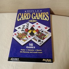 Hoyle Card Games 16 Games Poker Canasta Hearts Gin Rummy