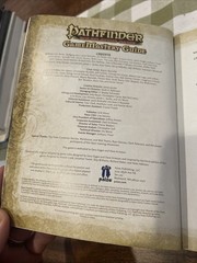 Pathfinder Roleplaying Game: GameMastery Guide Pocket Edition 1e
