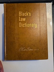 BLACK’S LAW DICTIONARY Fourth Edition 4th West Publishing Company 1951 Hardcover