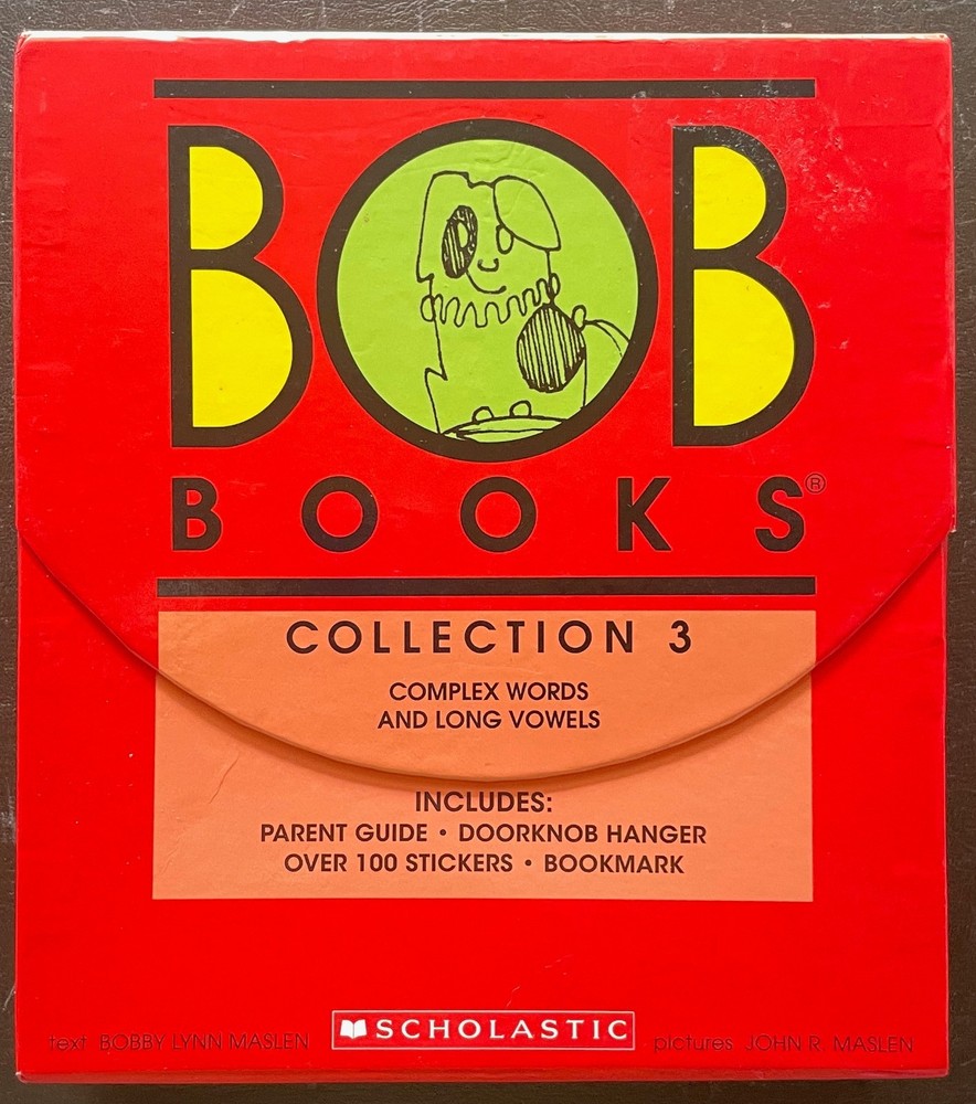 BOB BOOKS, COLLECTION 3 COMPLEX WORDS AND LONG VOWELS. Very Good Condition
