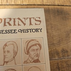 1976 Footprints Across The Pages of Tennessee History 24 Famous People HC