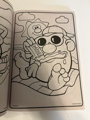 New Crayola Hasbro Gaming Coloring Book 288 Pages W/ 2 Sticker Sheets