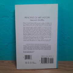 PRINCIPLES OF ART HISTORY:HEINRICH WOLFFLIN Dover 237 pages used Paperback