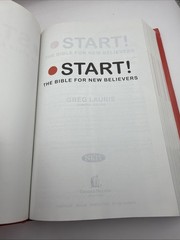 NKJV, START! The Bible For New Believers, Hardcover – Hardcover –