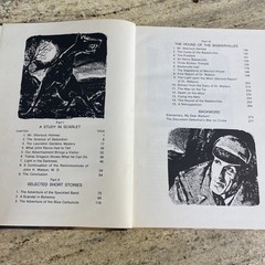 Vintage 1968 Casebook of Sherlock Holmes By A. Conan Doyle (Illustrated, HC)
