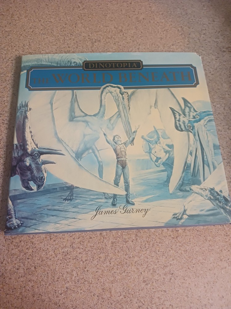 Dinotopia The World Beneath 1st Edition 1st Print 1995 James Gurney Hardcover