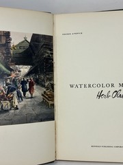 Watercolor Made Easy Vol. 1 by Herb Olsen HC no DJ 112 pages VTG
