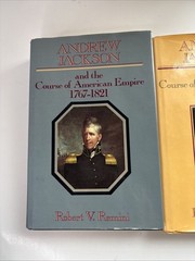 Andrew Jackson, 3 Volume Set – Hardcover By Remini, Robert