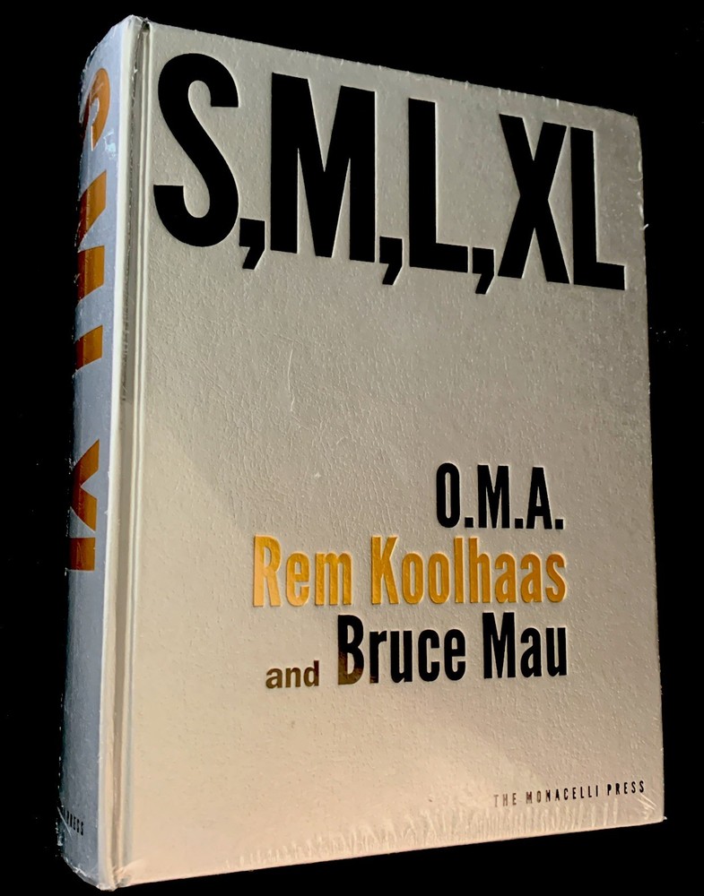 CLEAN NEW SEALED! S, M, L, XL REM KOOLHAAS Architecture Design Style FRESH HUGE!